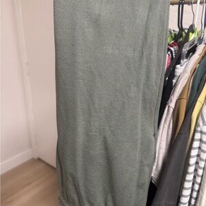 Zara Olive Green Men's Maxi Pants